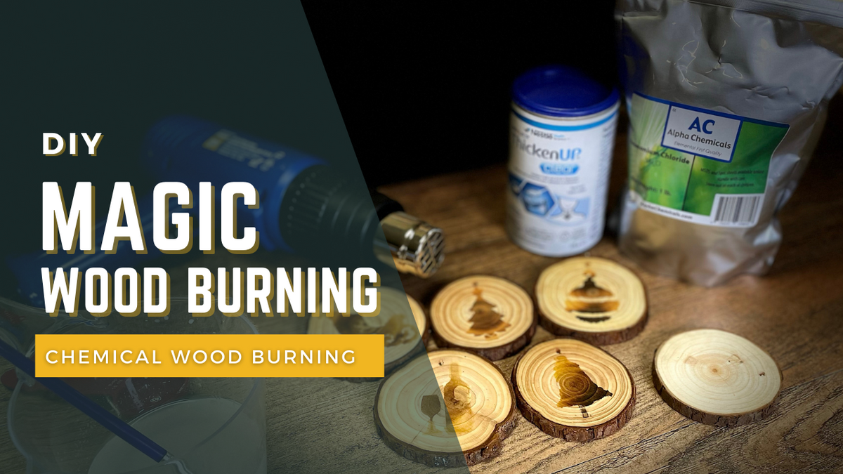 DIY Wood Burning Paste for Cricut Crafters With Recipe 