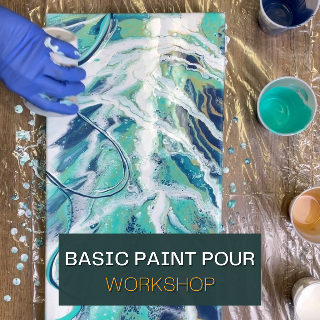 Basic Paint Pour Technique